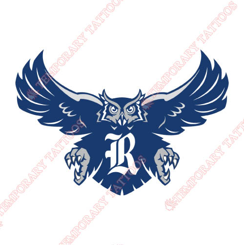 Rice Owls Customize Temporary Tattoos Stickers NO.5986